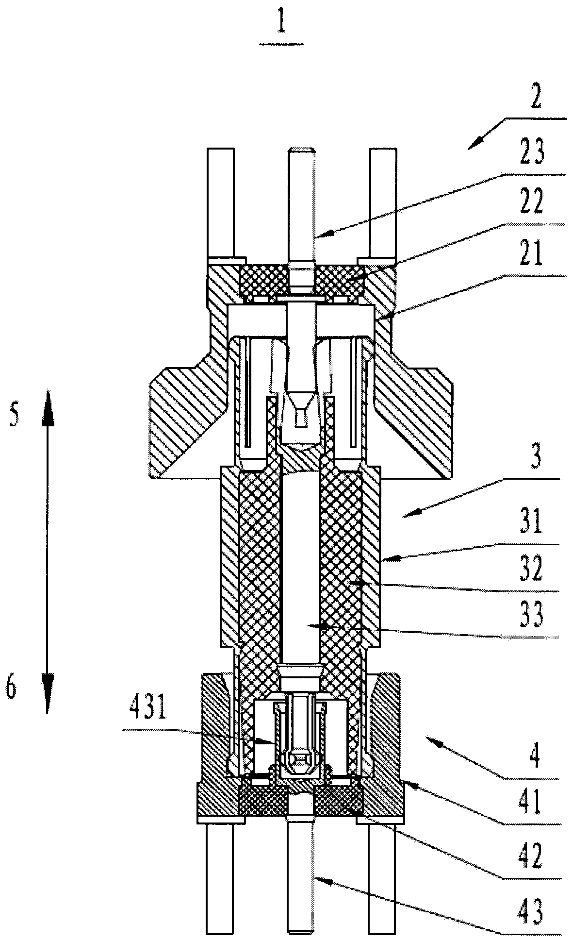 Radio frequency coaxial connector