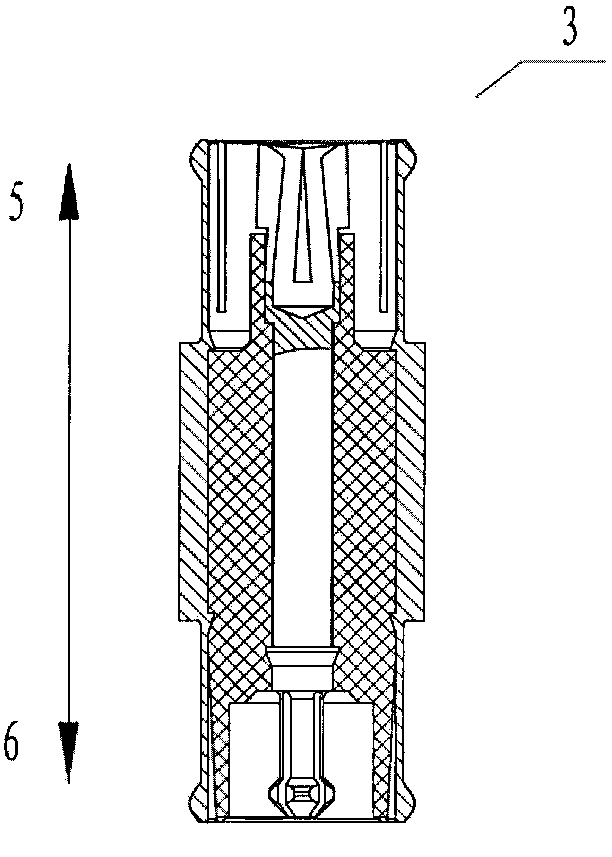 Radio frequency coaxial connector