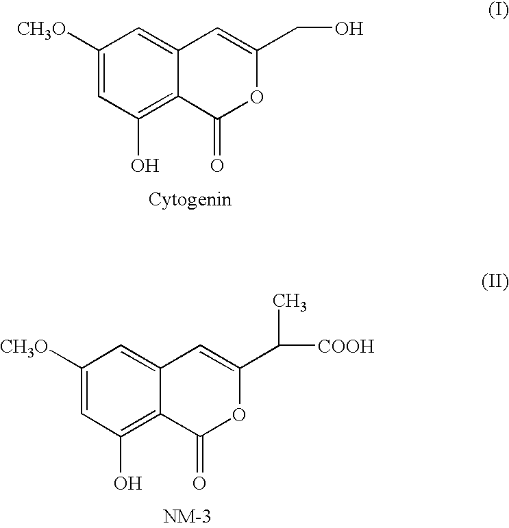 Tumor chemopotentiation using isocoumarin derivatives