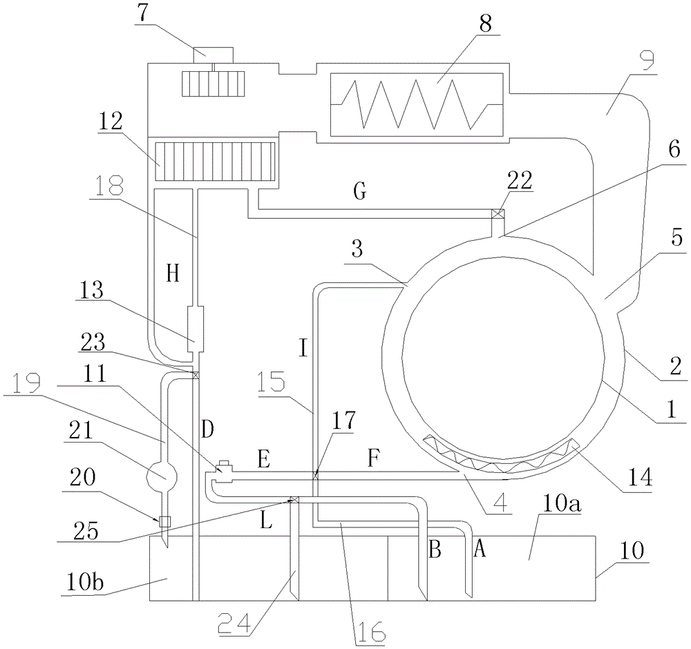 A household dry-cleaning machine, a dry-cleaning method, and a method for purifying and recovering a dry-cleaning solvent