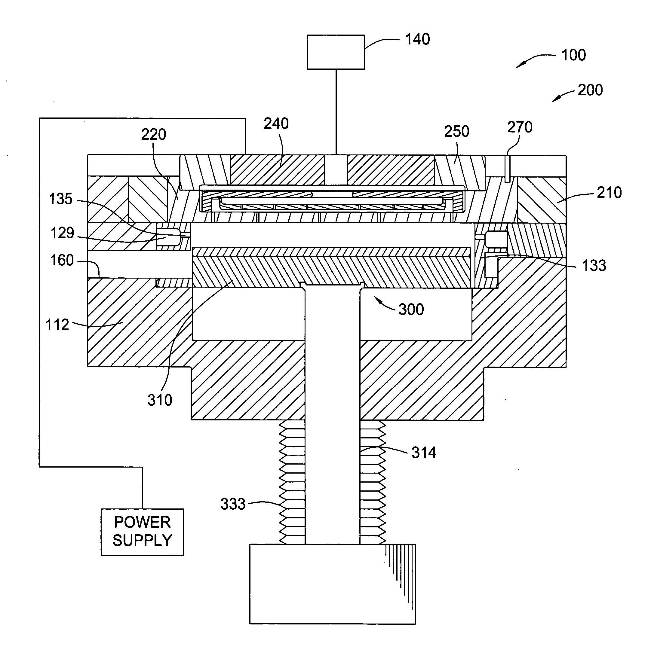 Apparatus for generating plasma by RF power