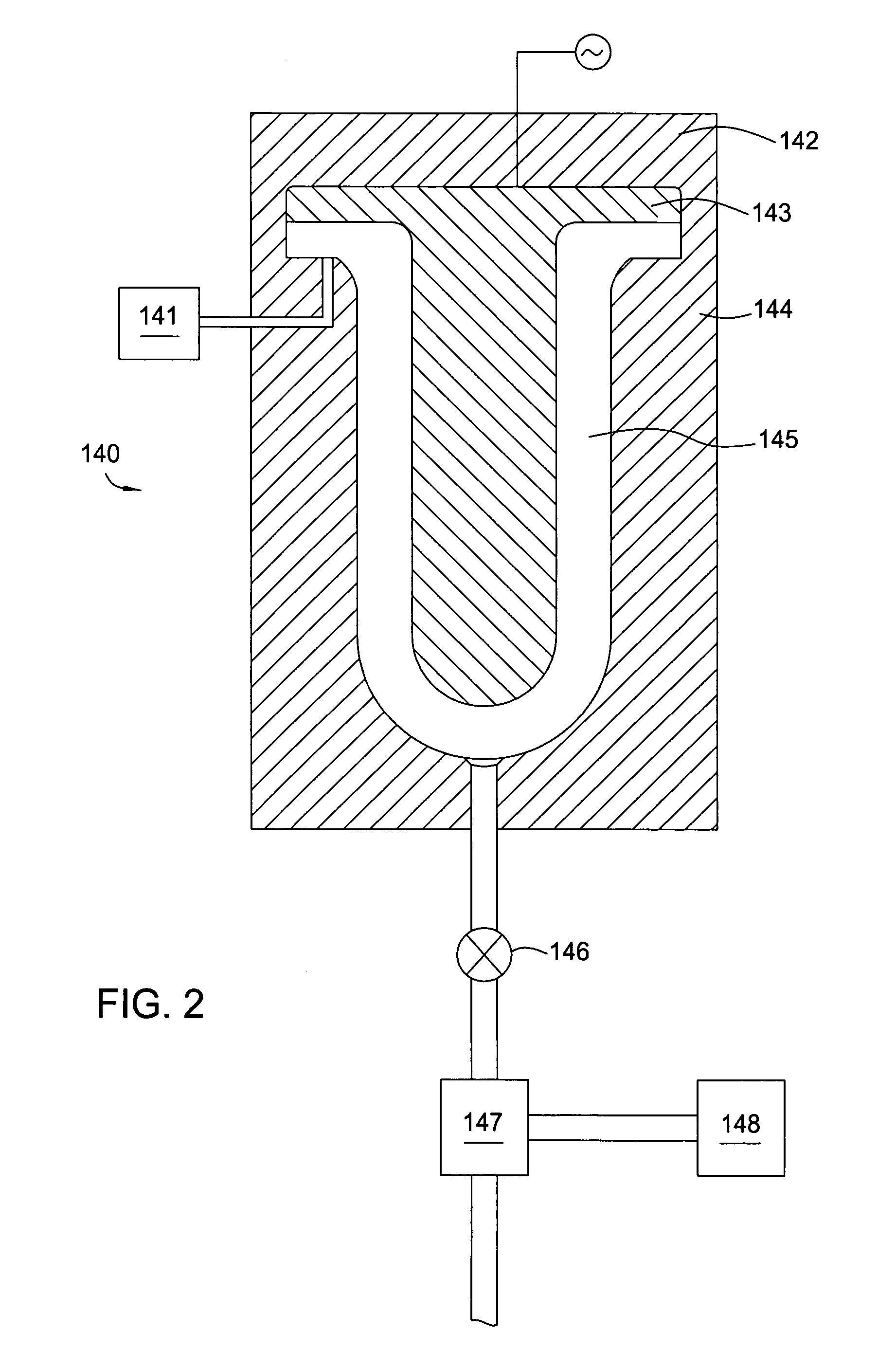 Apparatus for generating plasma by RF power