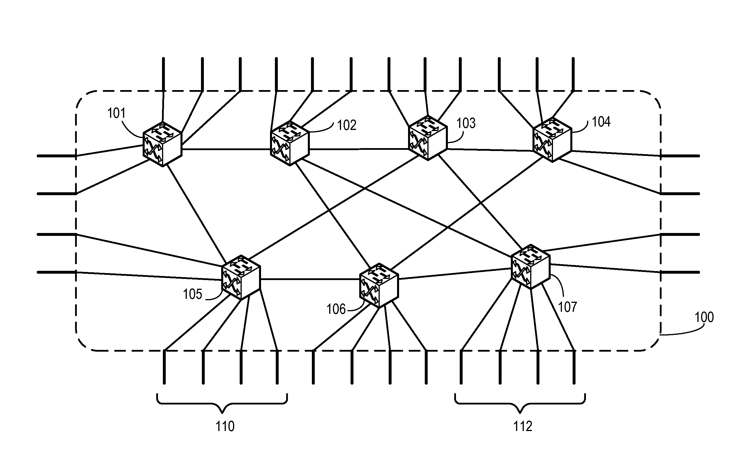 Virtual cluster switching