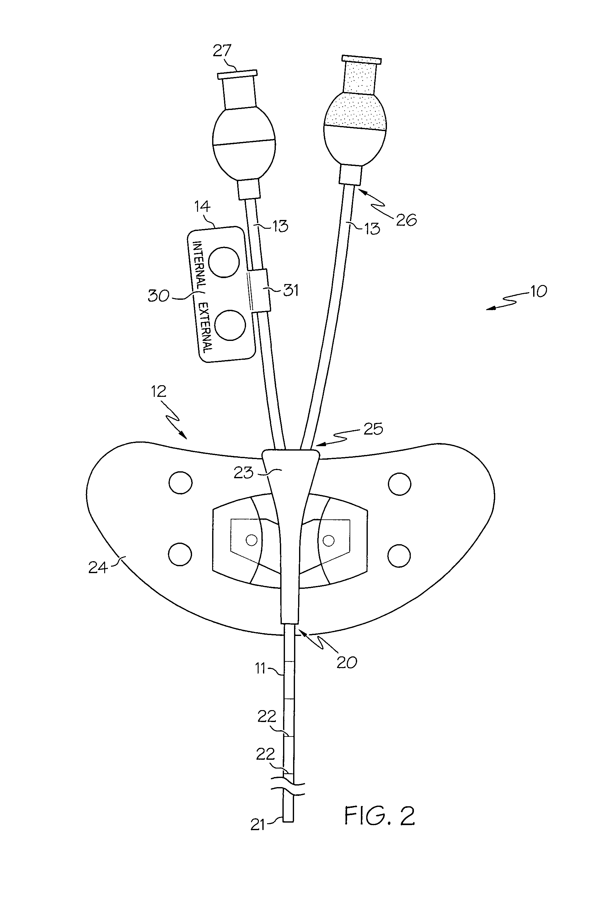 Catheter with position indicator