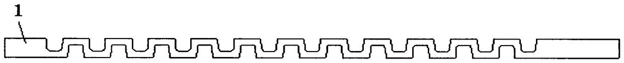 A fuel cell cooling bipolar plate