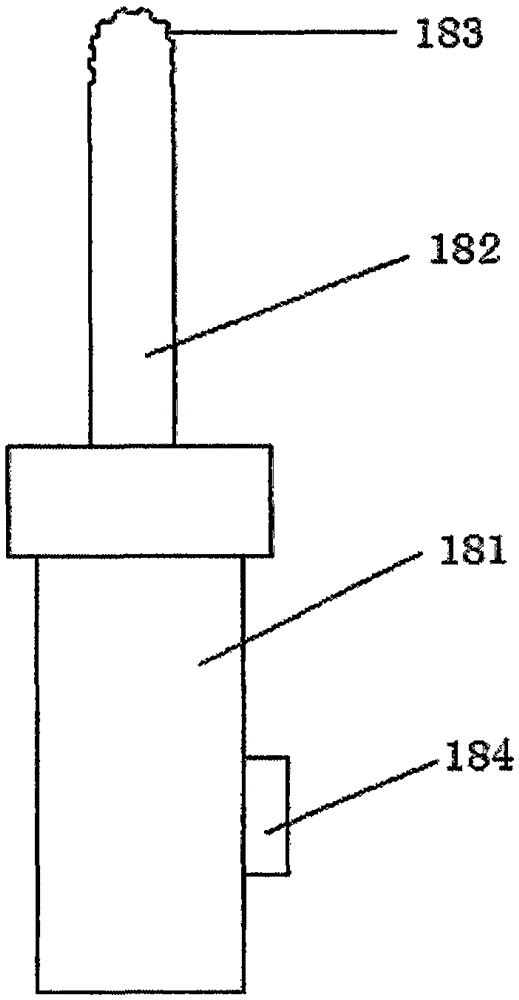 Integrated penetration treatment device used in ear-nose-throat department