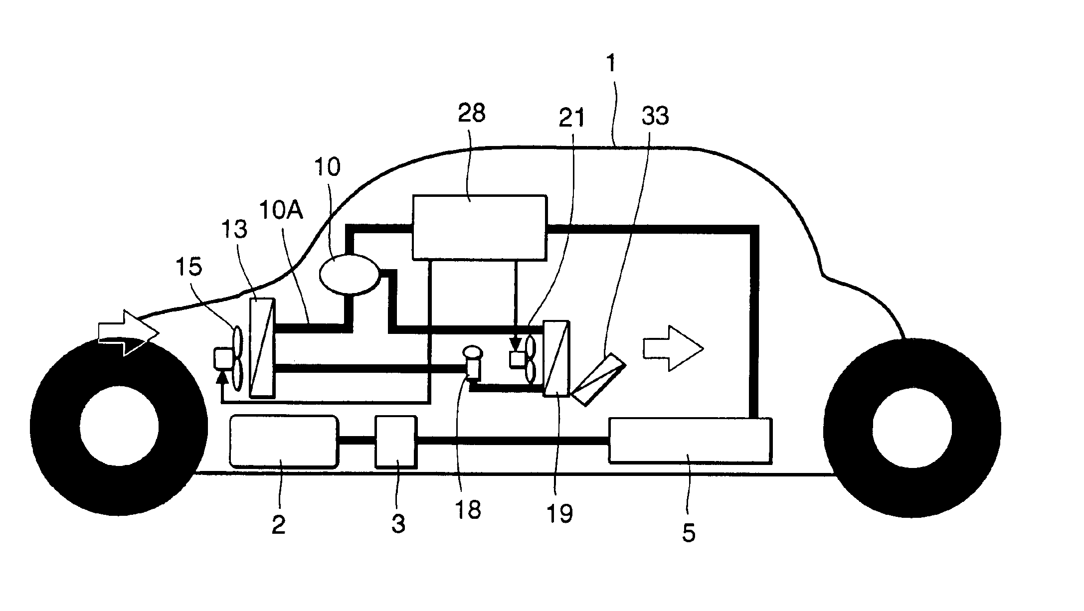 Car air-conditioning system