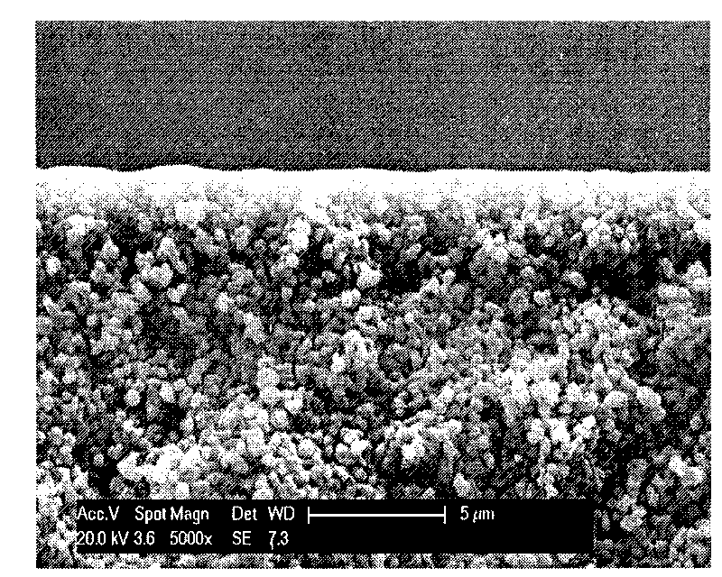 Method for preparing TiO2/Al2O3 composite film