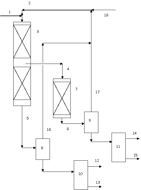 Flexible paraffin hydrogenation process