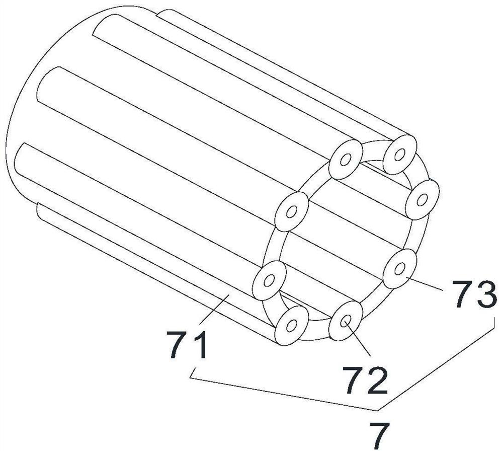 Machining device for motor output shaft