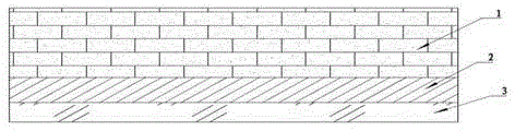 Tear-free self-adhesive rubber waterstop belt and preparation method thereof