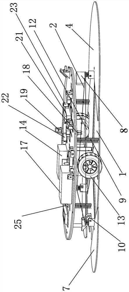 A high-voltage polarized solar cell surface autonomous lunar dust removal vehicle