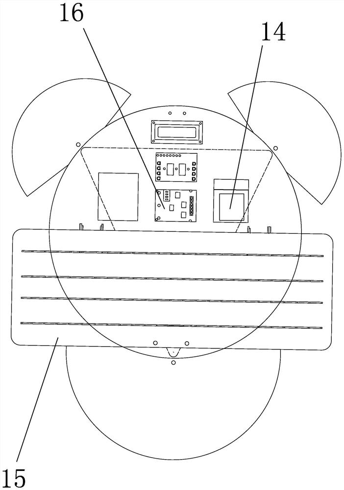 A high-voltage polarized solar cell surface autonomous lunar dust removal vehicle