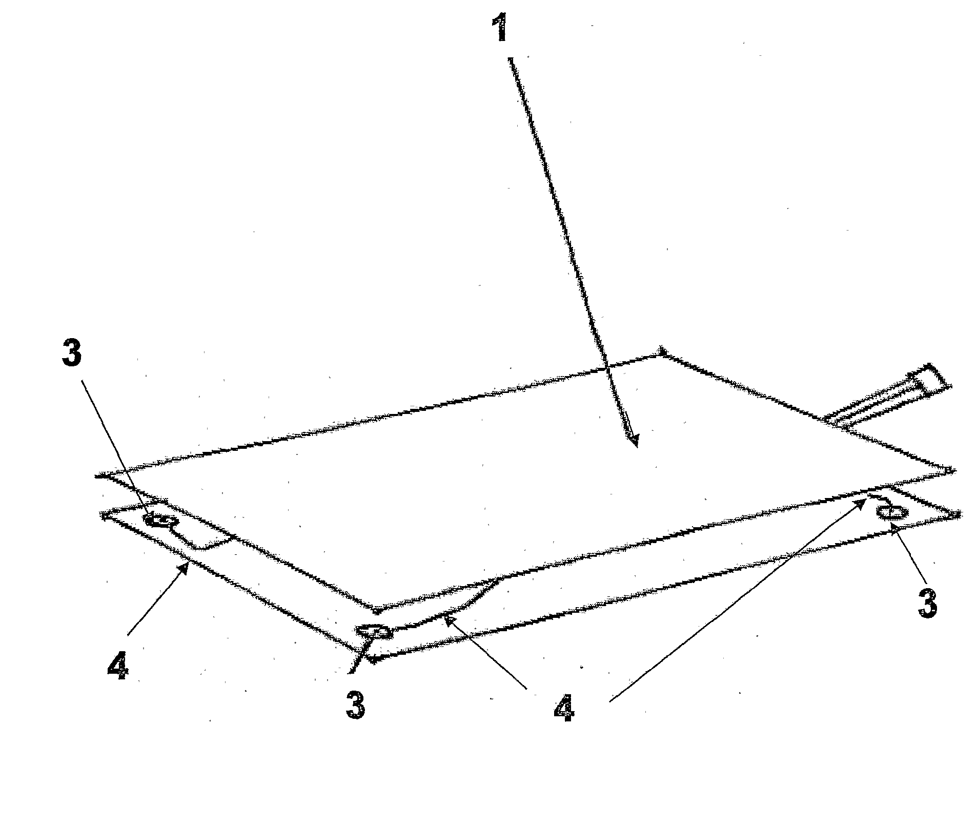 Method for detecting heart beat and determining heart and respiration rate