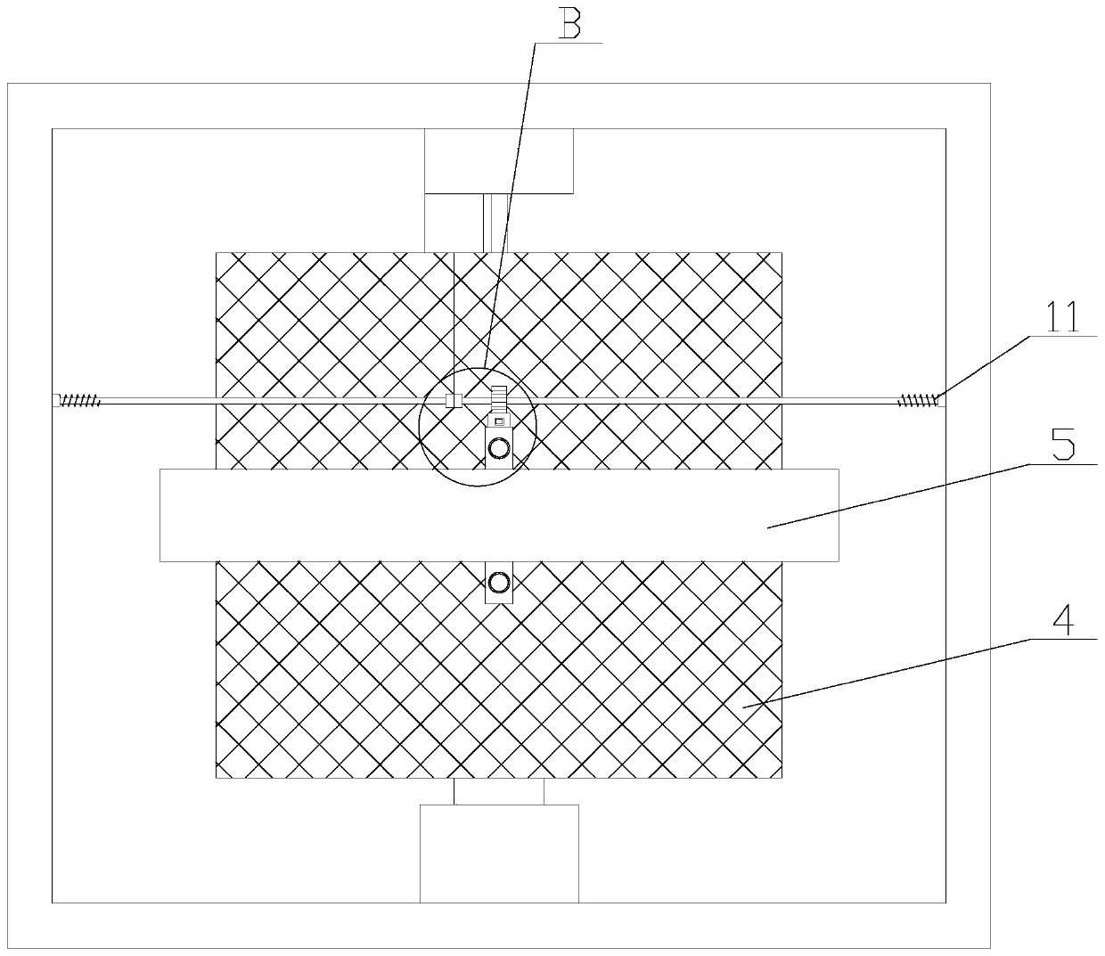 Centrifugal equipment with anti-shaking function for oil-water separation