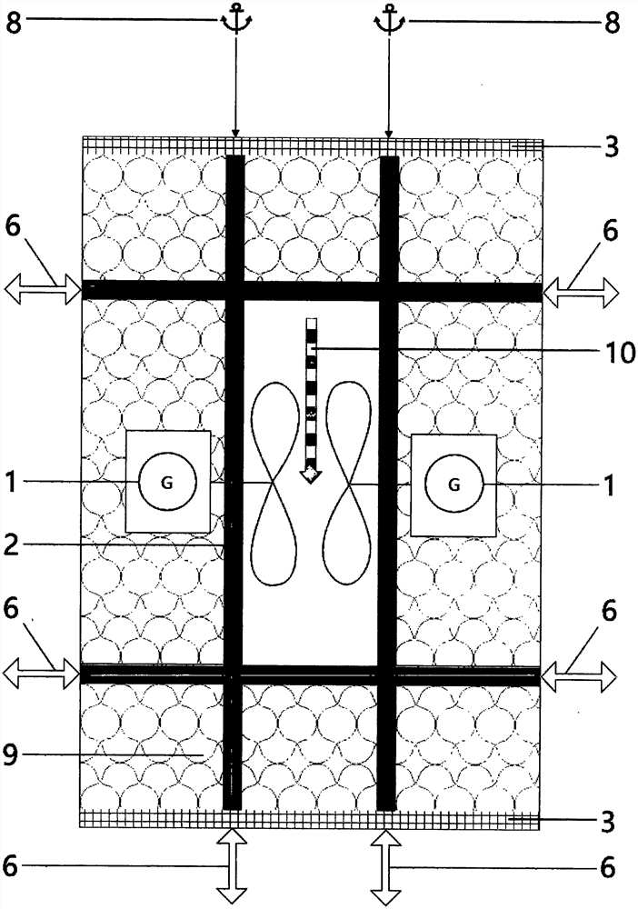 Modularized hydroelectric generation system capable of being obtained through arbitrary combination