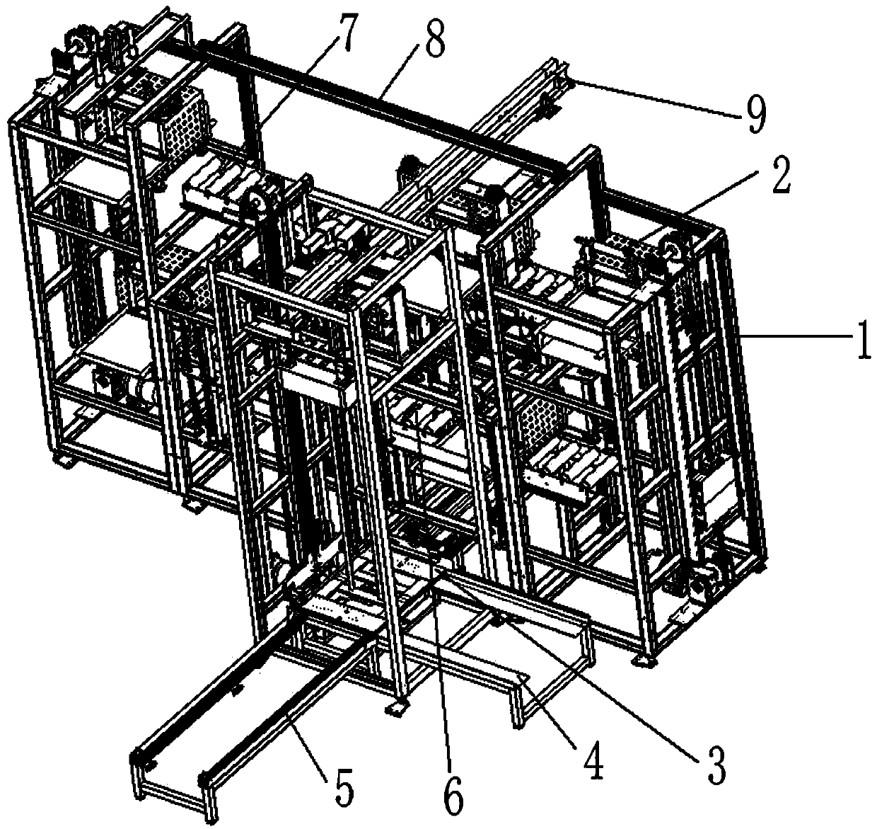 Novel cloth bag packing machine