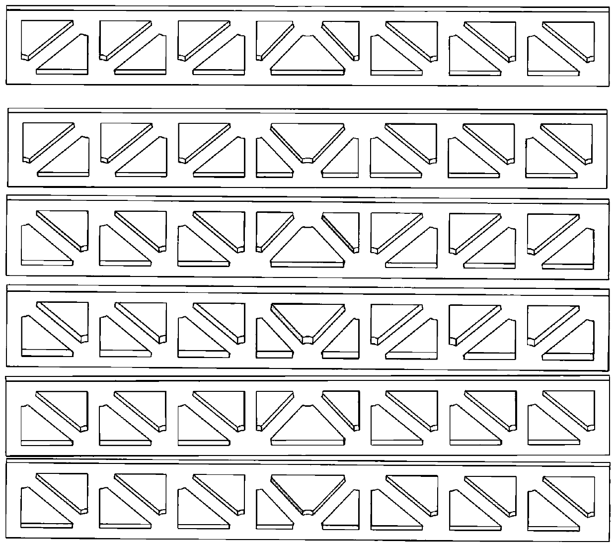 A construction method and composite beam of composite beam integrated with 3D printing and weaving