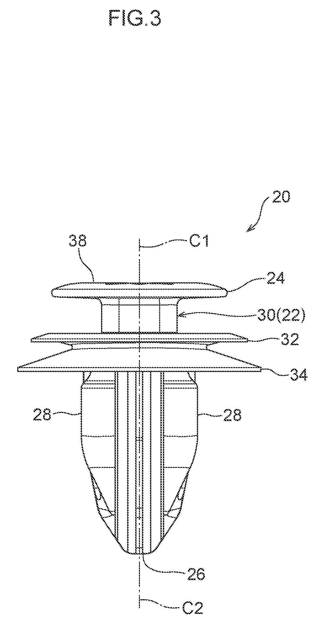 Mounting structure and clip