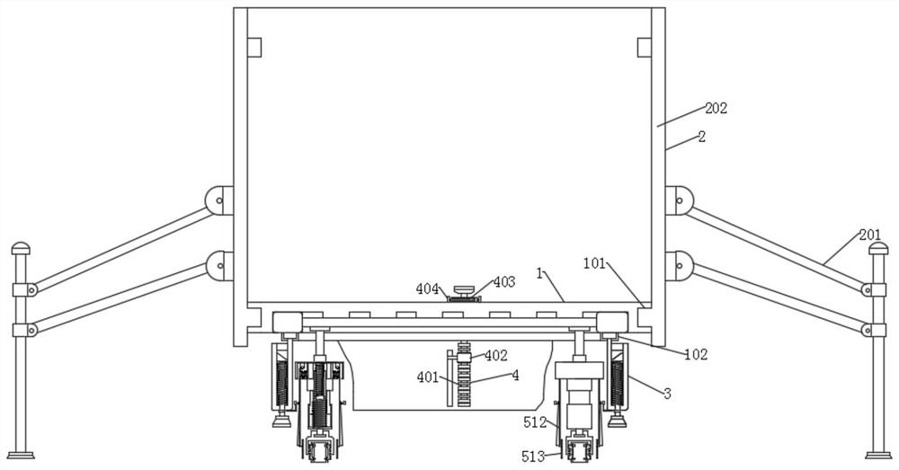 An integral mobile platform for scaffolding