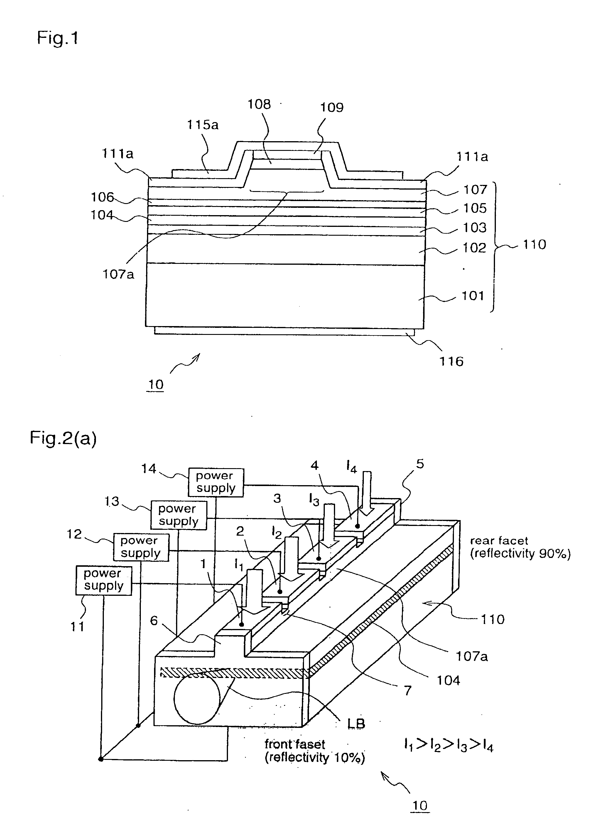 Semiconductor laser device and laser projector