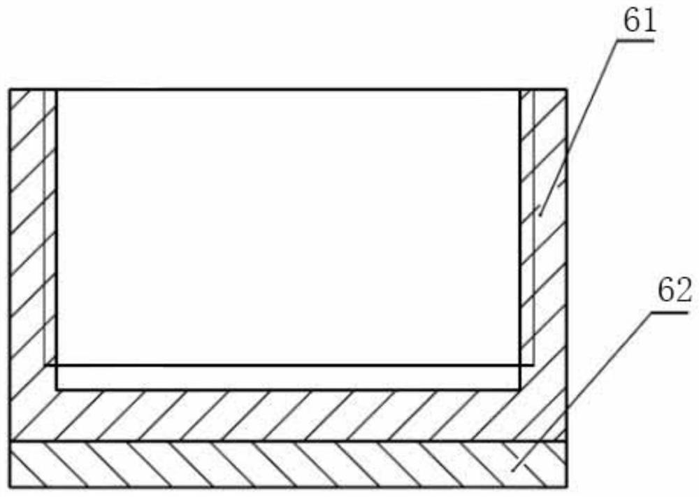 Ceramic base of high-voltage direct-current contactor and assembling method thereof