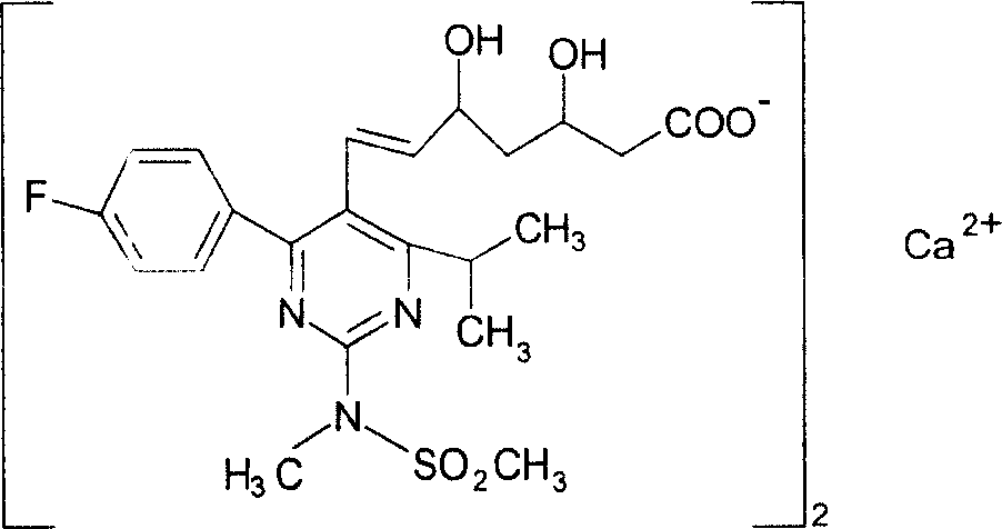 Preparations containing rosuvastatin calcium and amlodipine and method for preparing the same