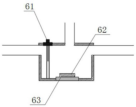 Innocent treatment device for hemp extract medicine residual liquid based on atomization incineration method