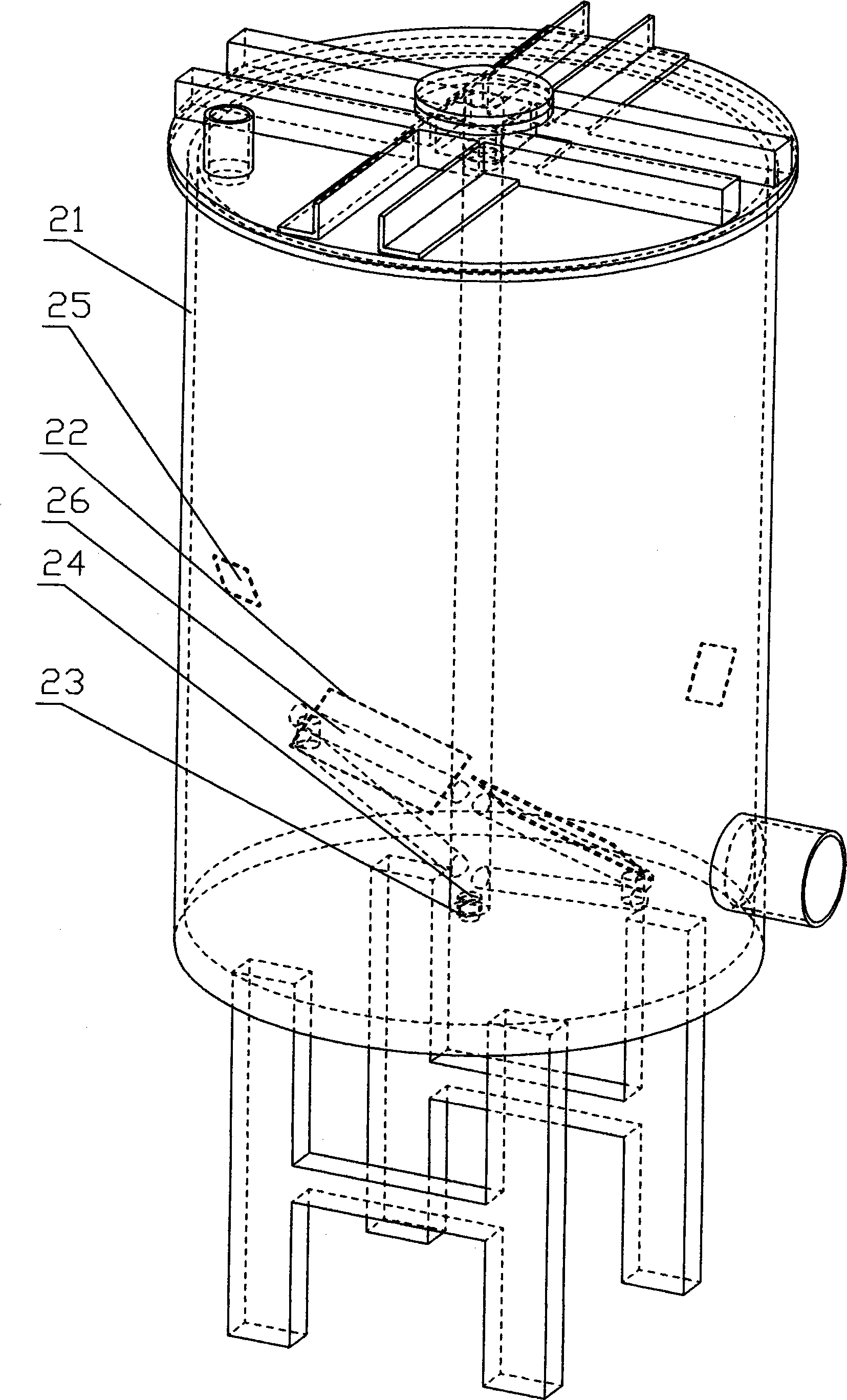 Sludge stirring system