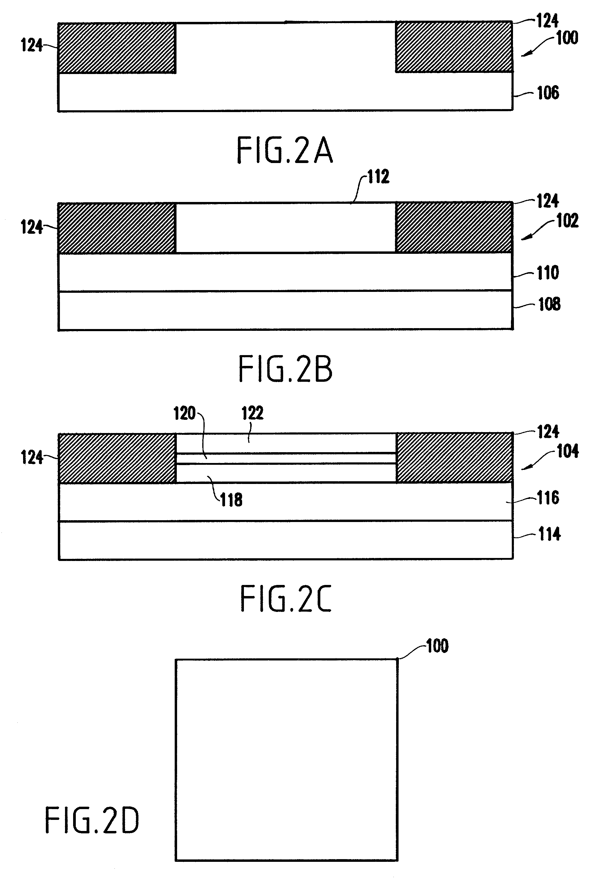 Two-step MOSFET gate formation for high-density devices