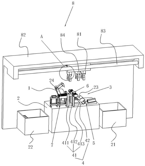 Bent pipe fitting welding device for fitness equipment