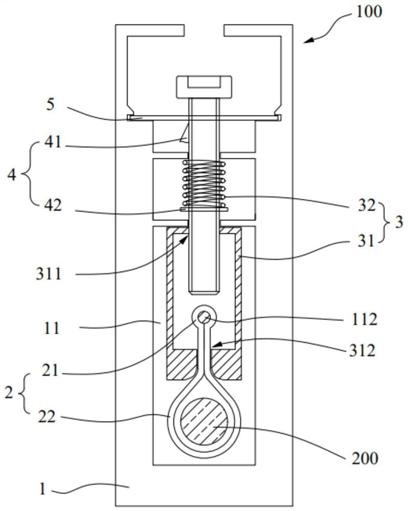 Wiring terminal and circuit breaker using same