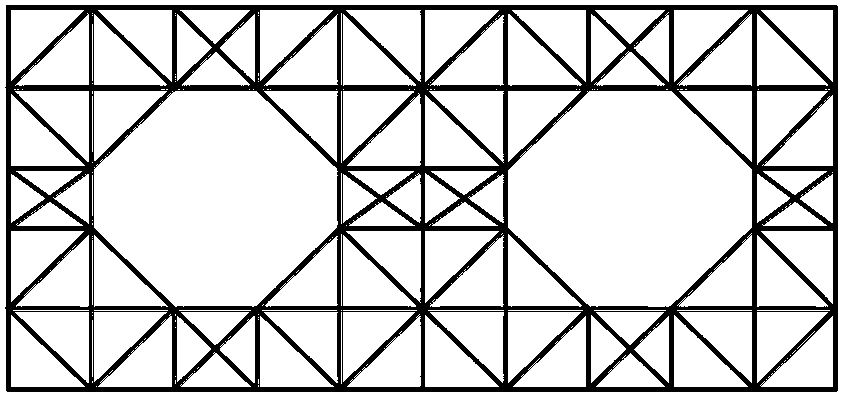 Long-span pre-stress fish belly sill for foundation pit support and mounting method thereof