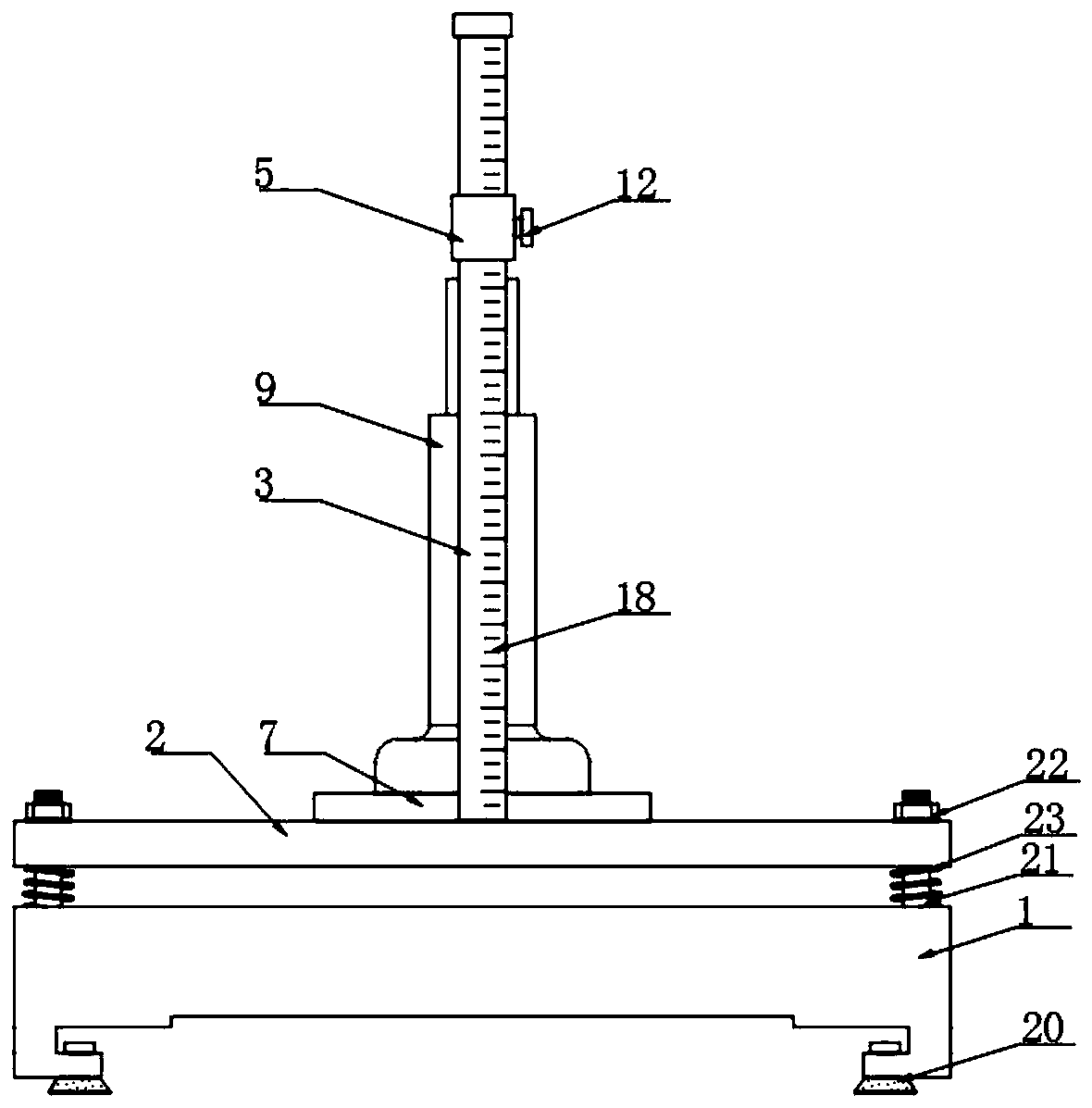 High school physics free fall experiment simulation device