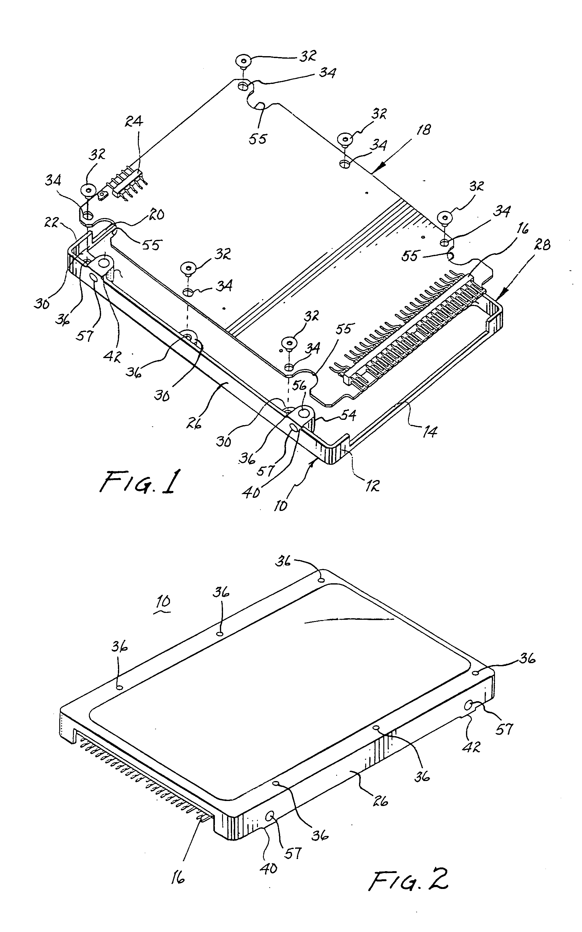 Case for stackable PCBs