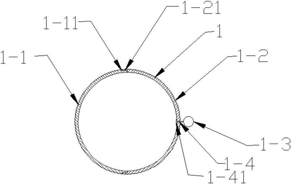 Small piping cramming device