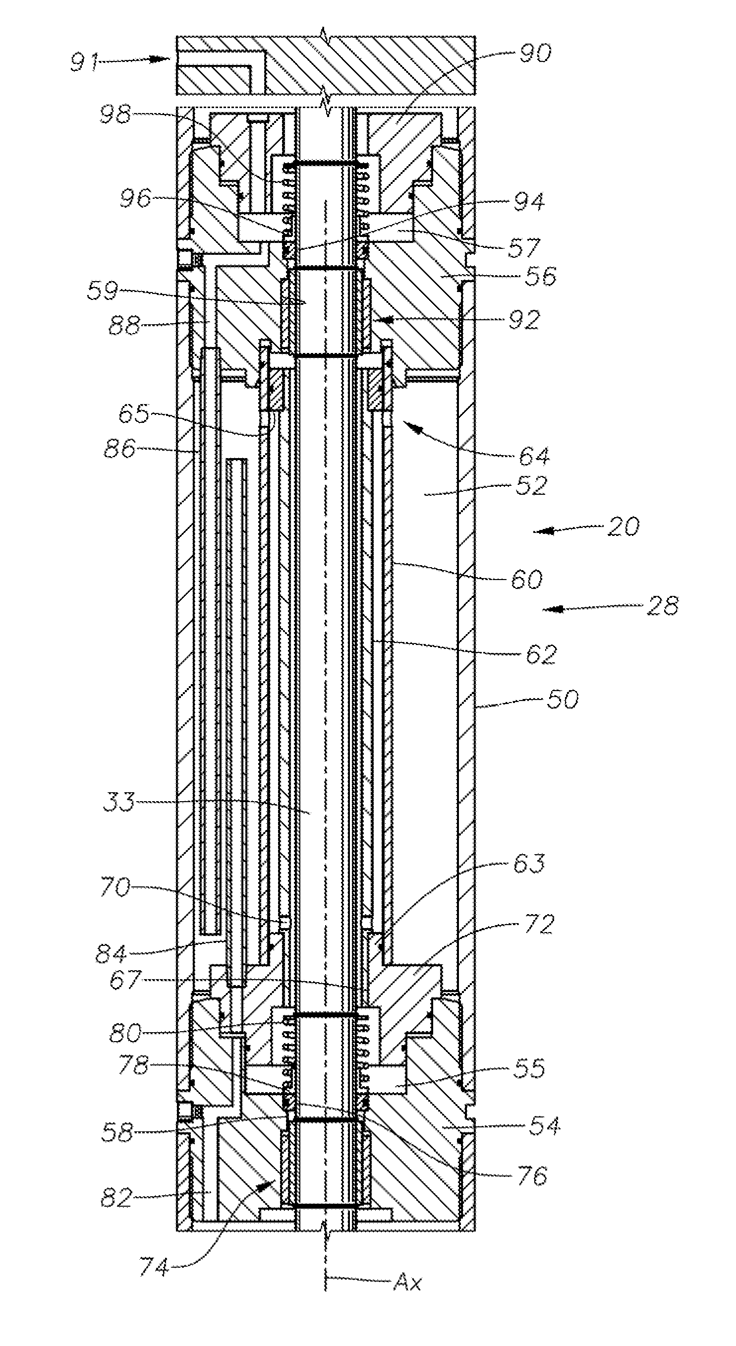 Double Sealing Labyrinth Chamber for Use With a Downhole Electrical Submersible Pump