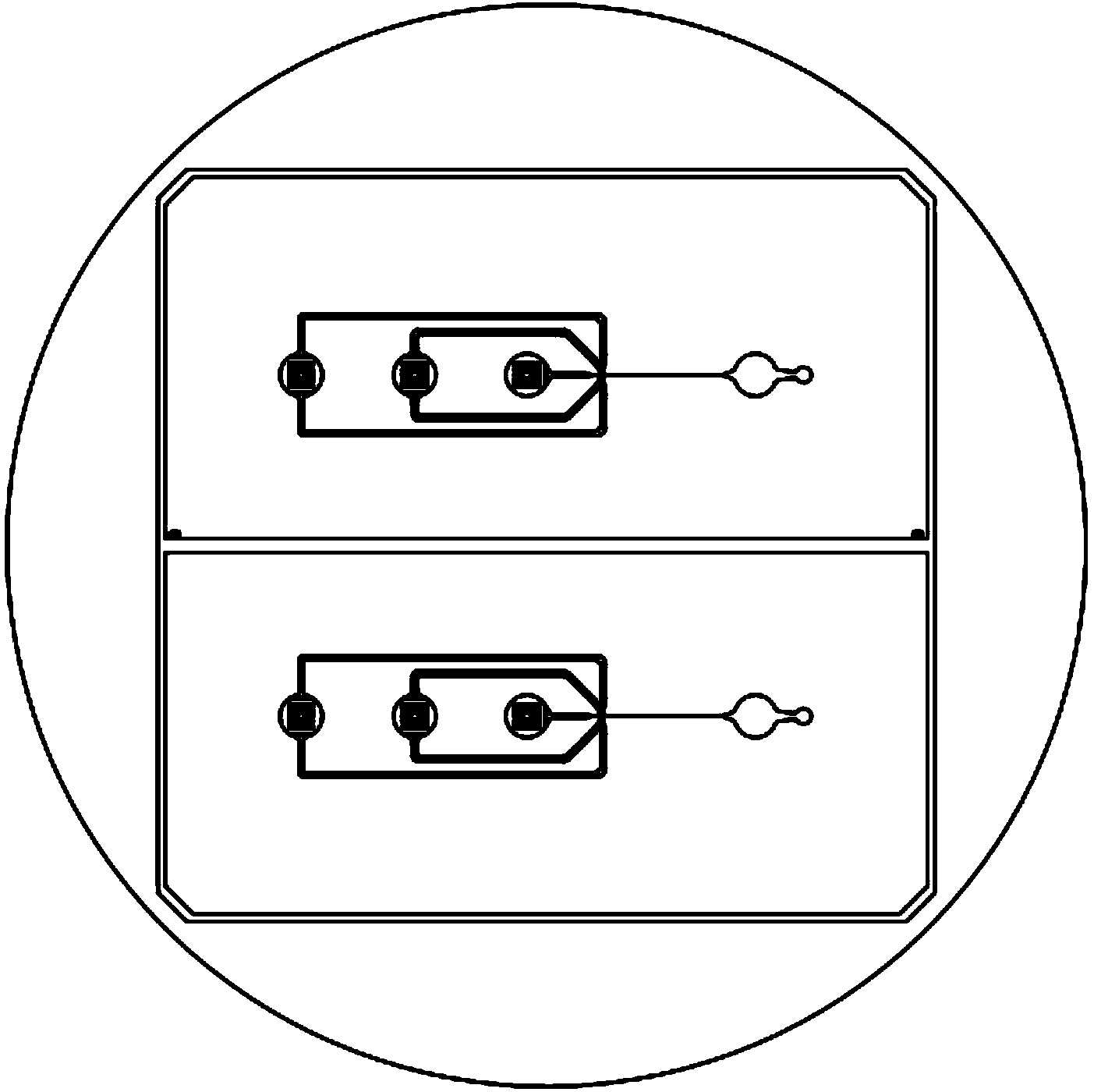 Micro-droplet type PCR (polymerase chain reaction) chip and manufacture method thereof