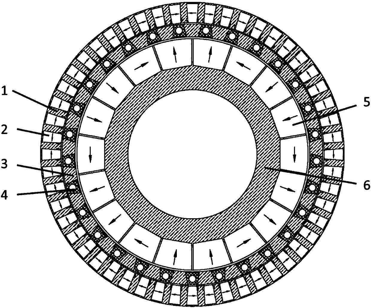 A High Torque Density Modulated Magnetic Gear