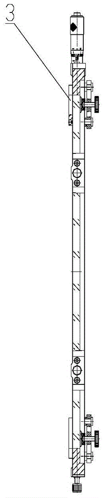 Clamping device and method for large-aperture diffraction grating