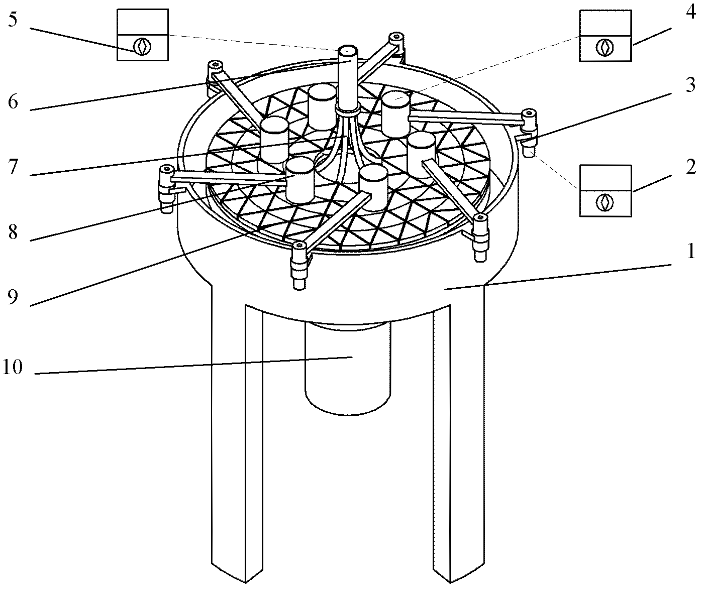 Dynamic pressure finishing system based on hierarchical structured composite elastic abrasive disk