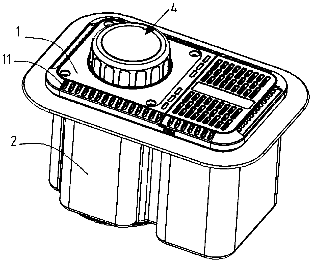 Built-in electric air pump capable of being used for air inflation and exhausting