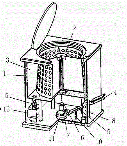 Water extractor for umbrella