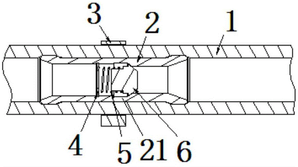 A check valve and its steering pipeline system