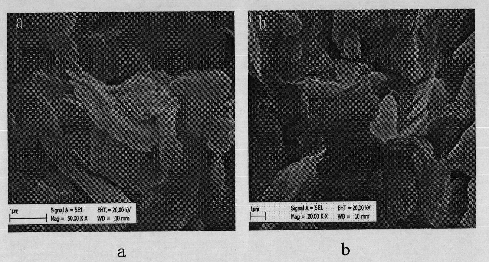 Ball milling method for preparing organic vermiculite with large layer distance