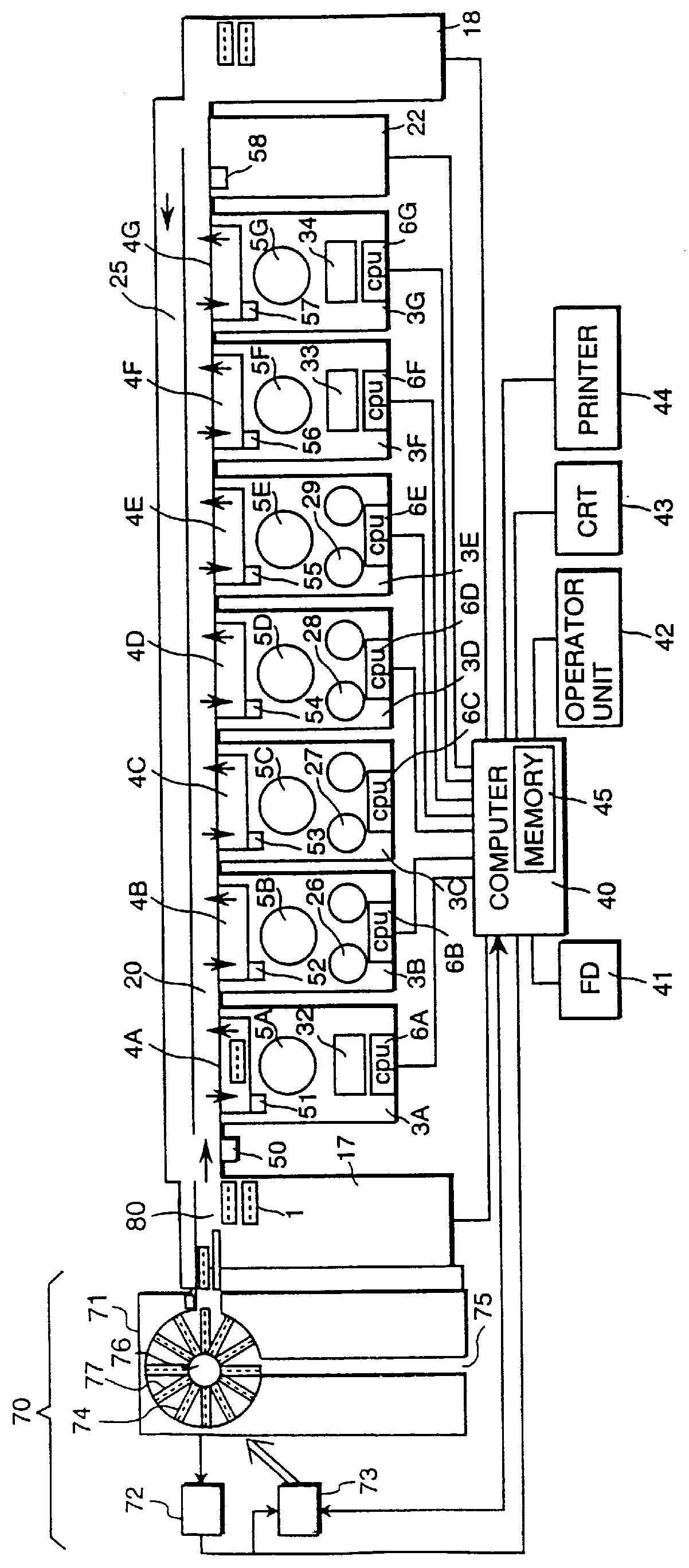 Automatic analyzer and support system therefor