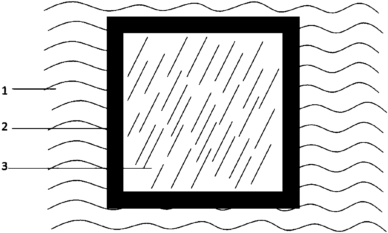 Roughness detecting method for combined surface of concrete prefabricated part