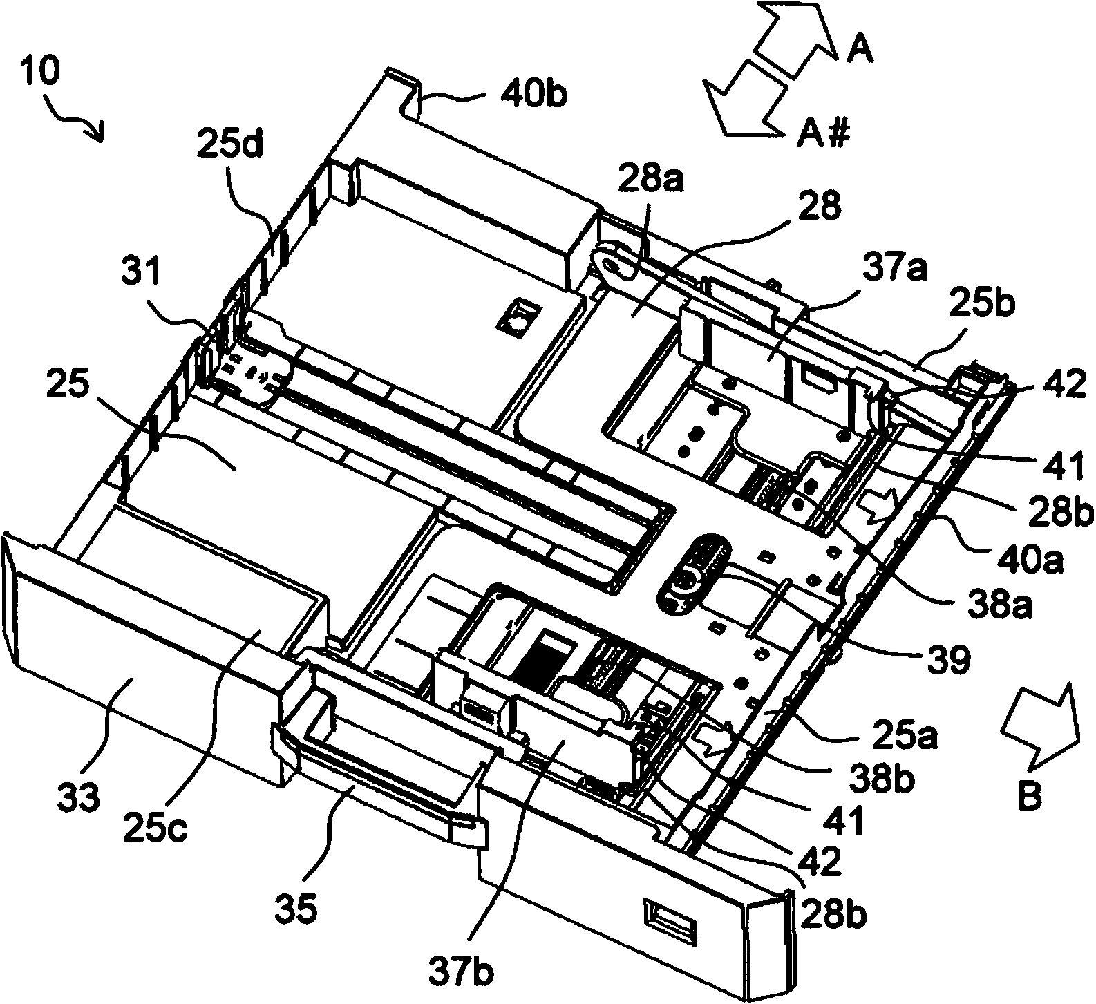 Recording medium containing cassette and image forming apparatus including the same