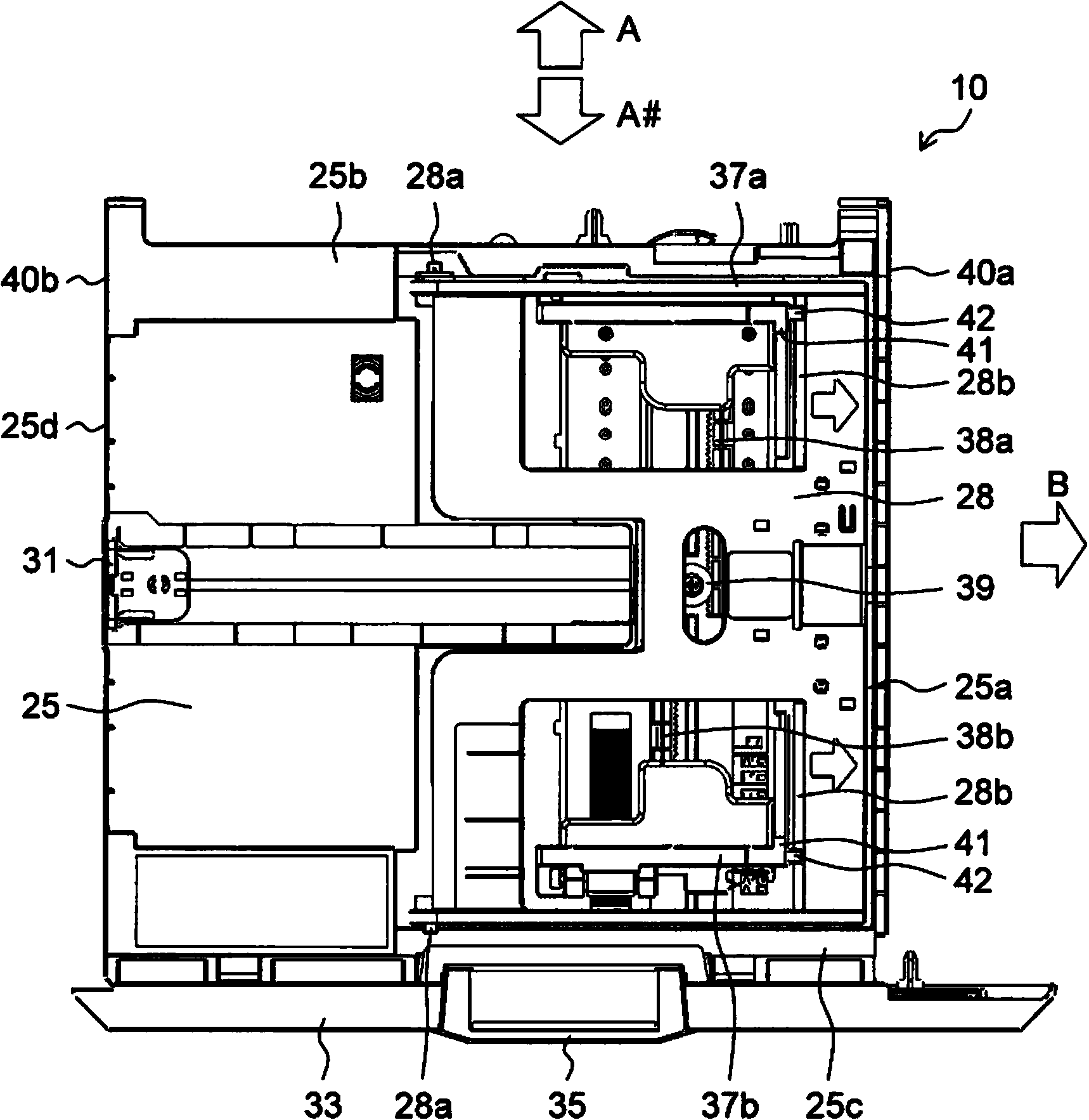 Recording medium containing cassette and image forming apparatus including the same