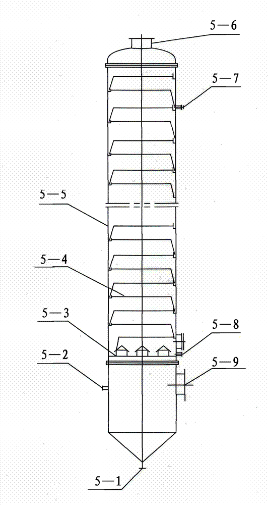 Method and equipment for production of adiponitrile from adipic acid